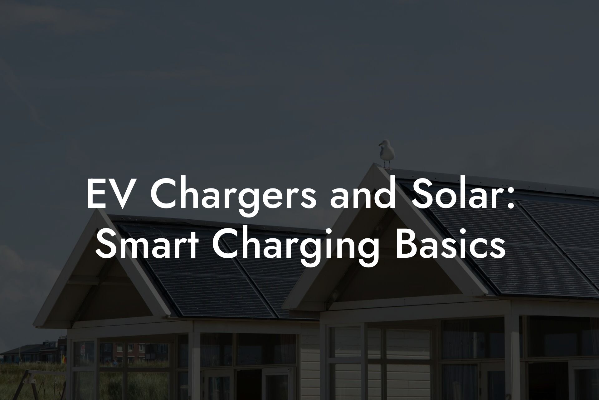 EV Chargers and Solar: Smart Charging Basics